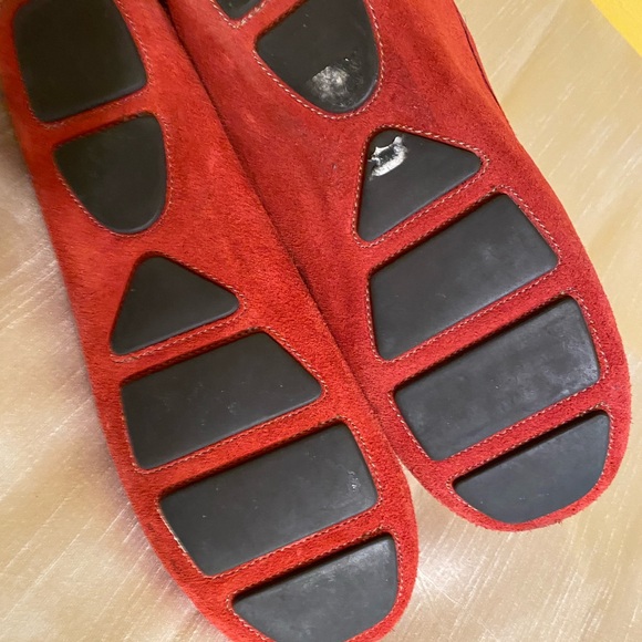 Michael Kors red suede loafer - Picture 4 of 7